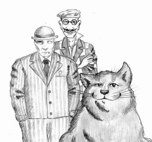 Азазелло, Коровьев и Бегемот